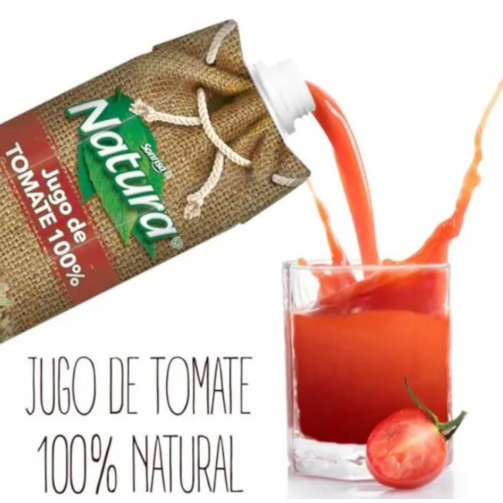 Pack de 12 Jugo Sonrisa Natura Tomate 946 ml