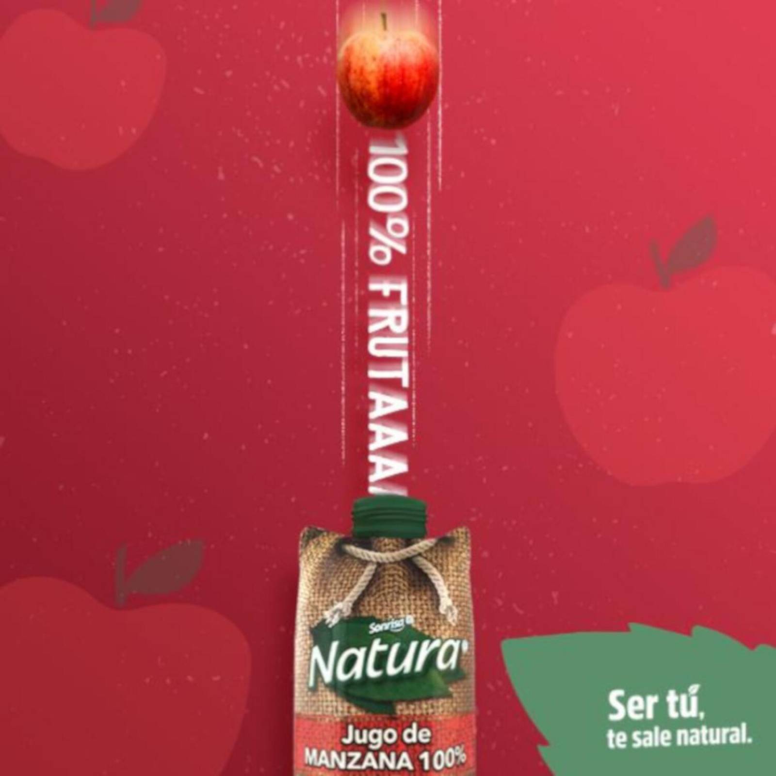 Pack de 12 Jugo Sonrisa Natura Manzana 946 ml