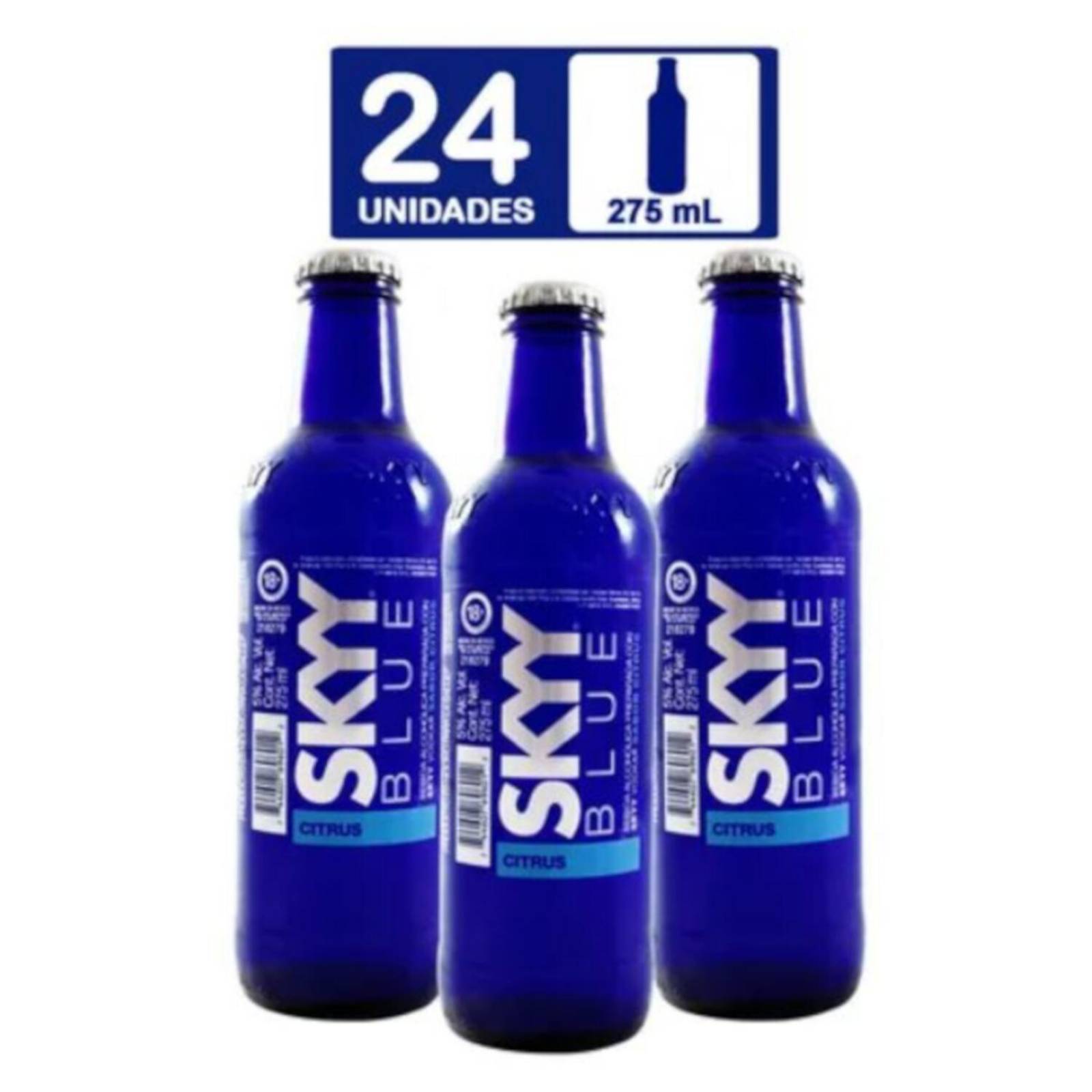 Pack de 24 Bebida Preparada Skyy Blue 275 ml 