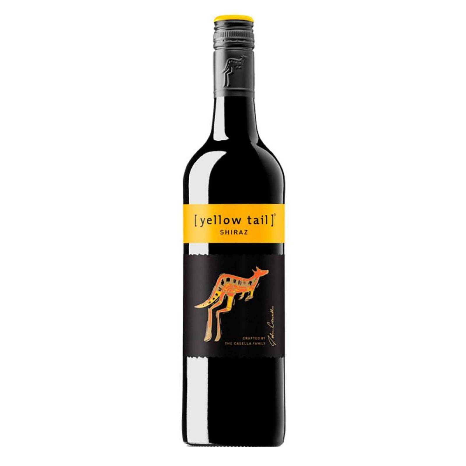 Vino Tinto Yellow Tail Shiraz 750 ml 