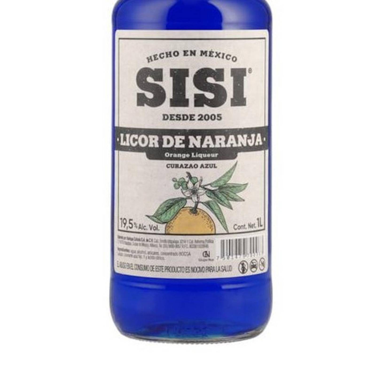 Licor Sisi De Naranja Curacao 1 L 