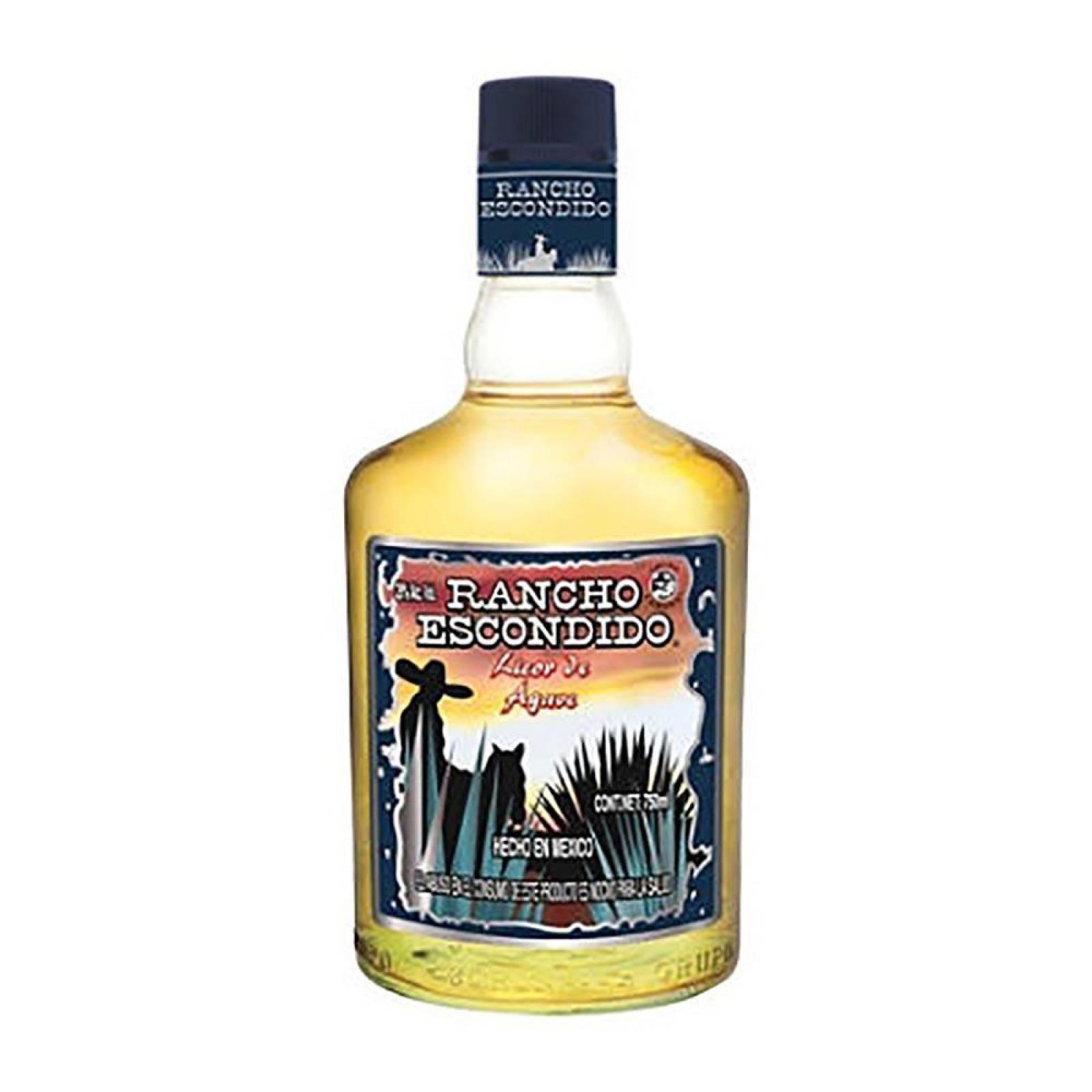 Caja de 12 Destilado de Agave Rancho Escondido 750 ml 