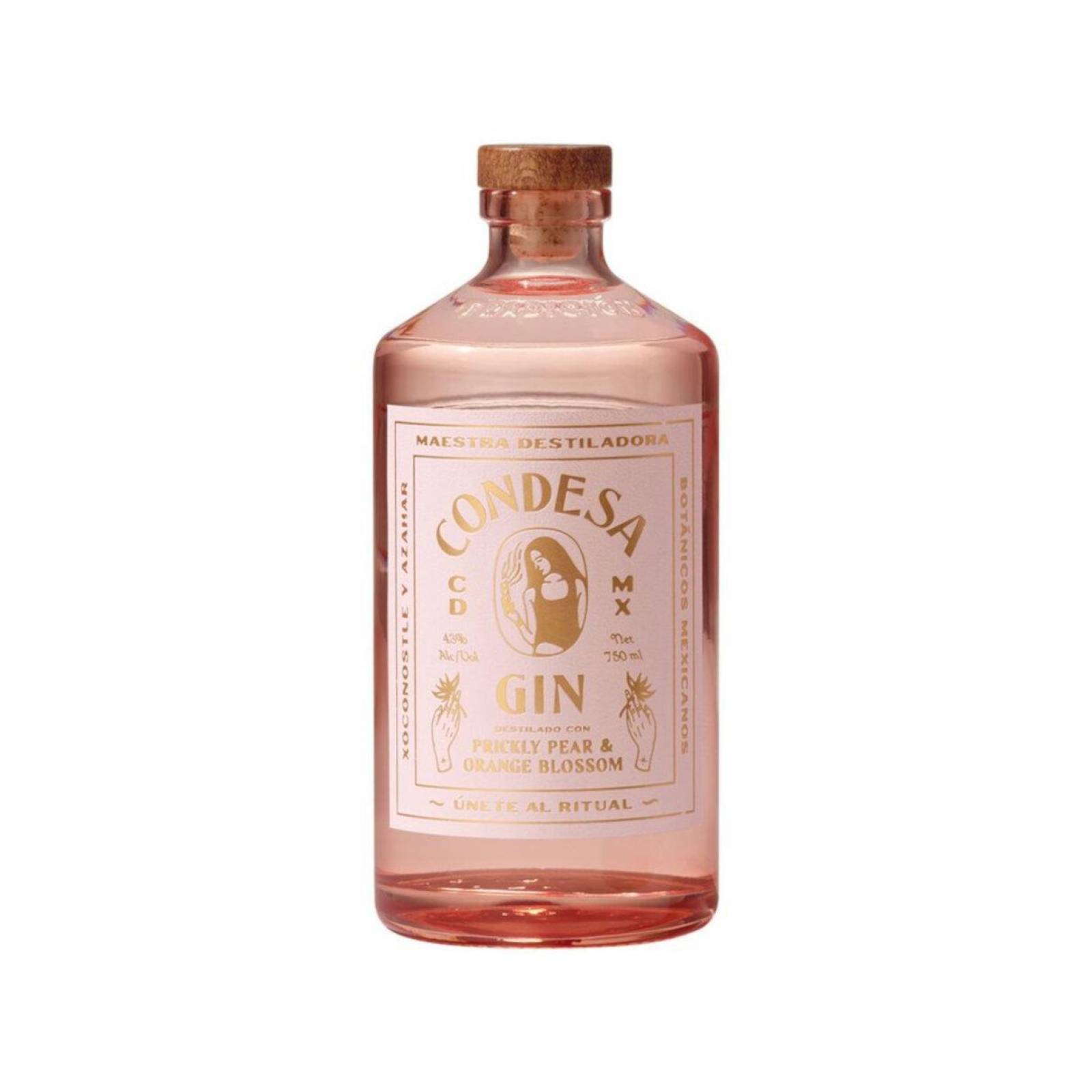 Ginebra Condesa Rosa 750 ml 