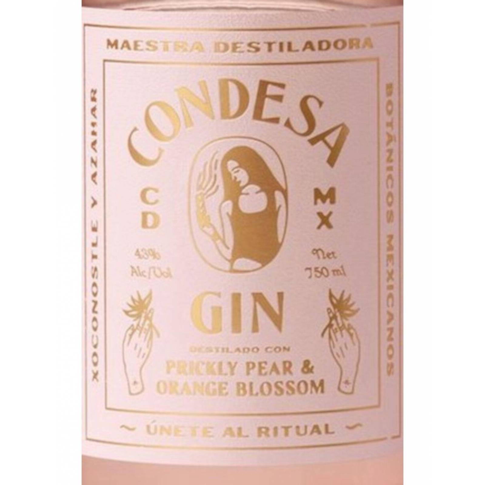 Ginebra Condesa Rosa 750 ml 