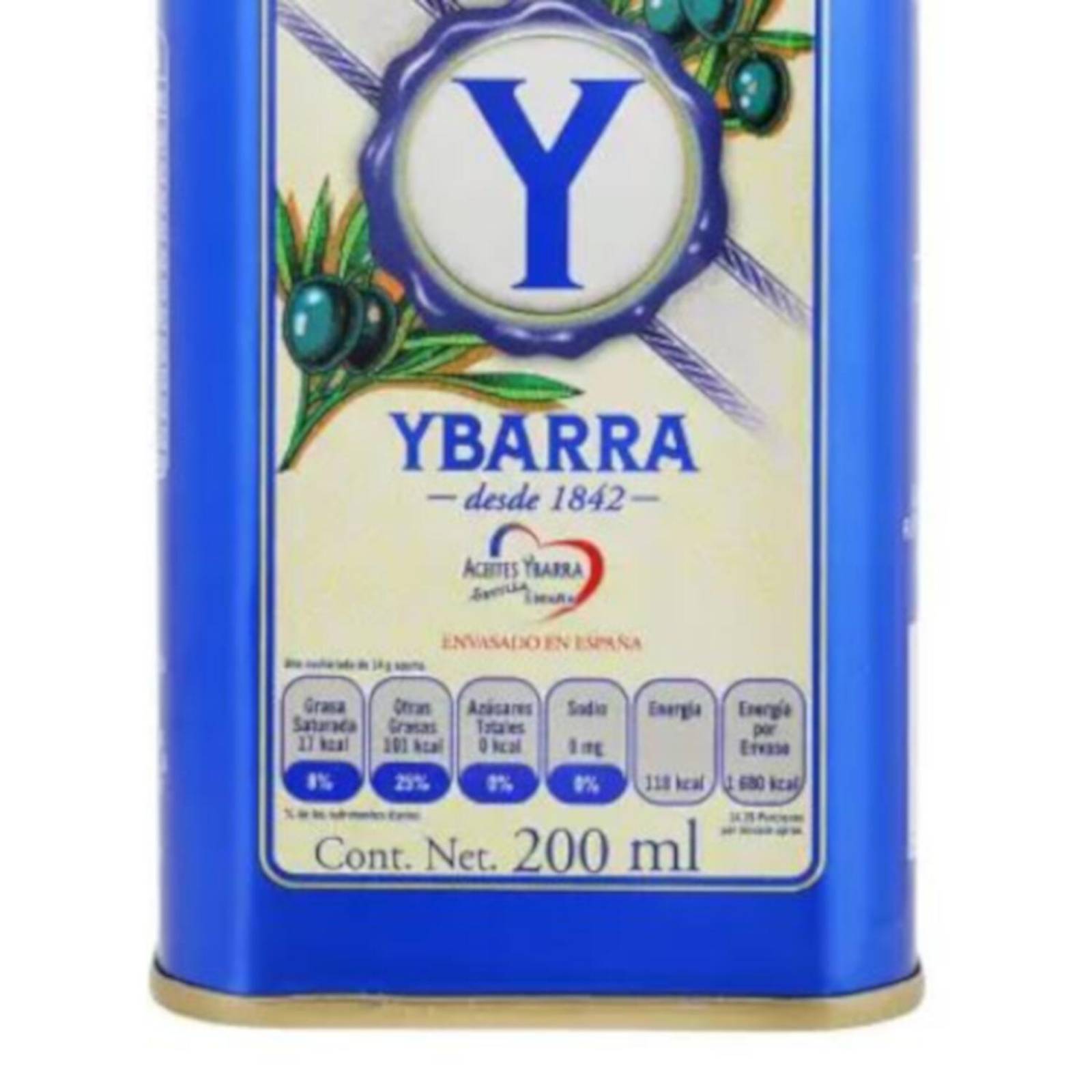 Pack de 20 Aceite de Oliva Ybarra 200 ml 