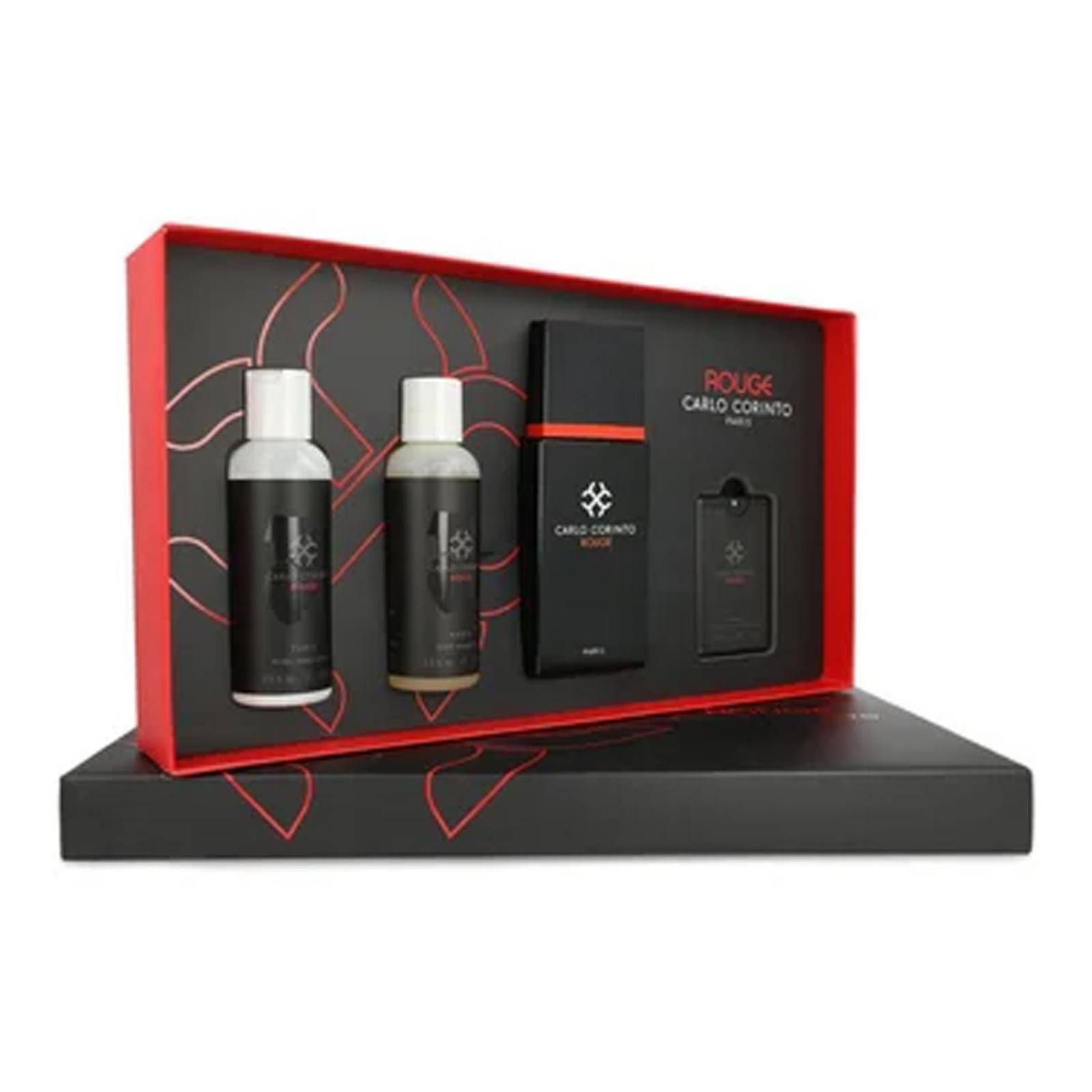 Set Rouge de Carlo Corinto 4 piezas EDT 