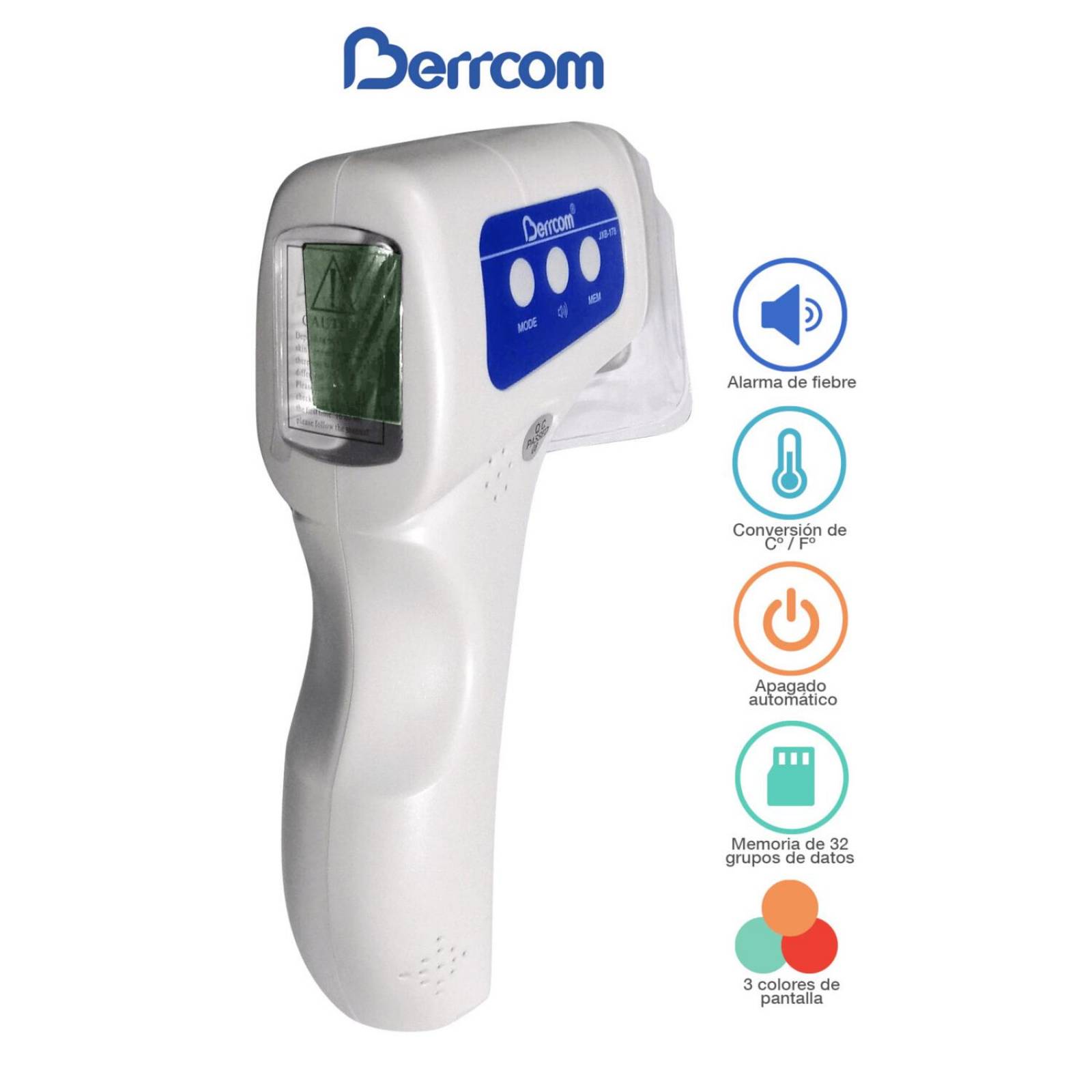 Termometro Infrarrojo Berrcom 