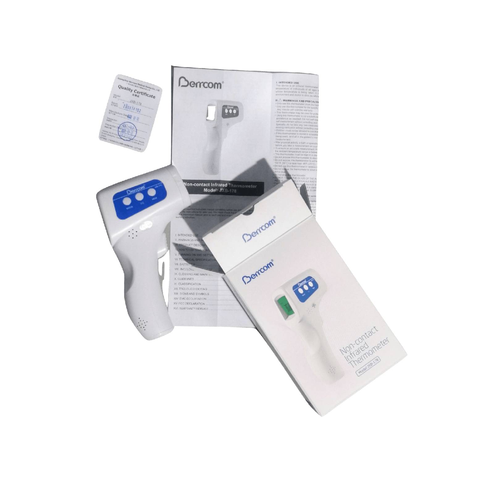 Termometro Infrarrojo Berrcom 