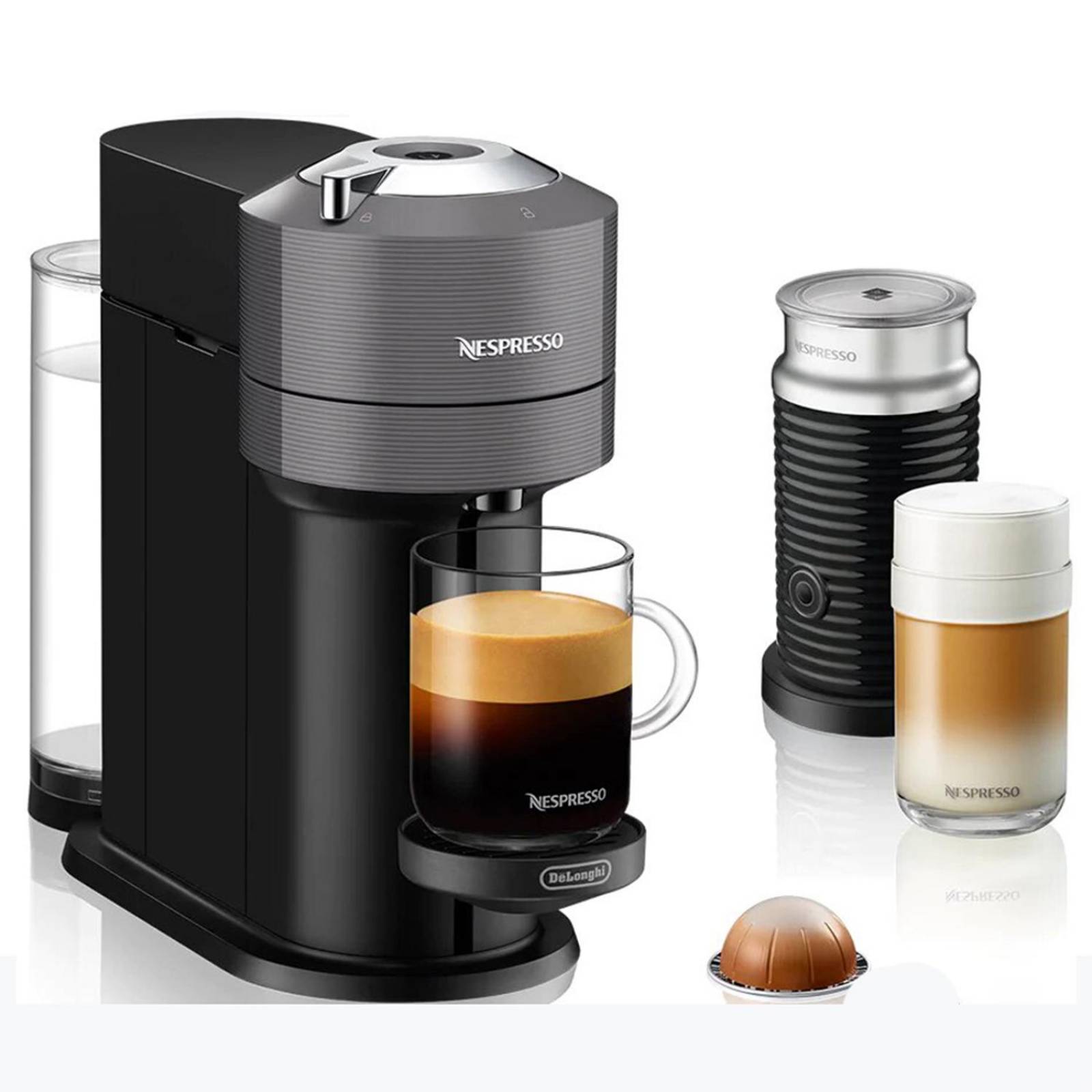 Cafetera Nespresso Vertuo Next ENV120GYAE Reacondicionado 