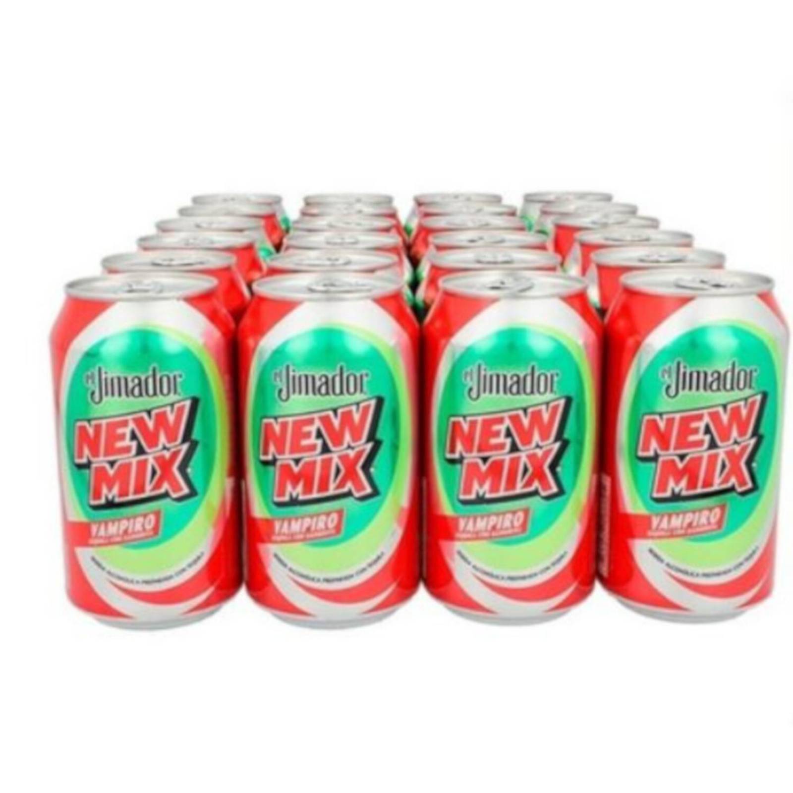 Pack de 24 Bebida Preparada New Mix Jimador Vampiro Lata 350 ml 