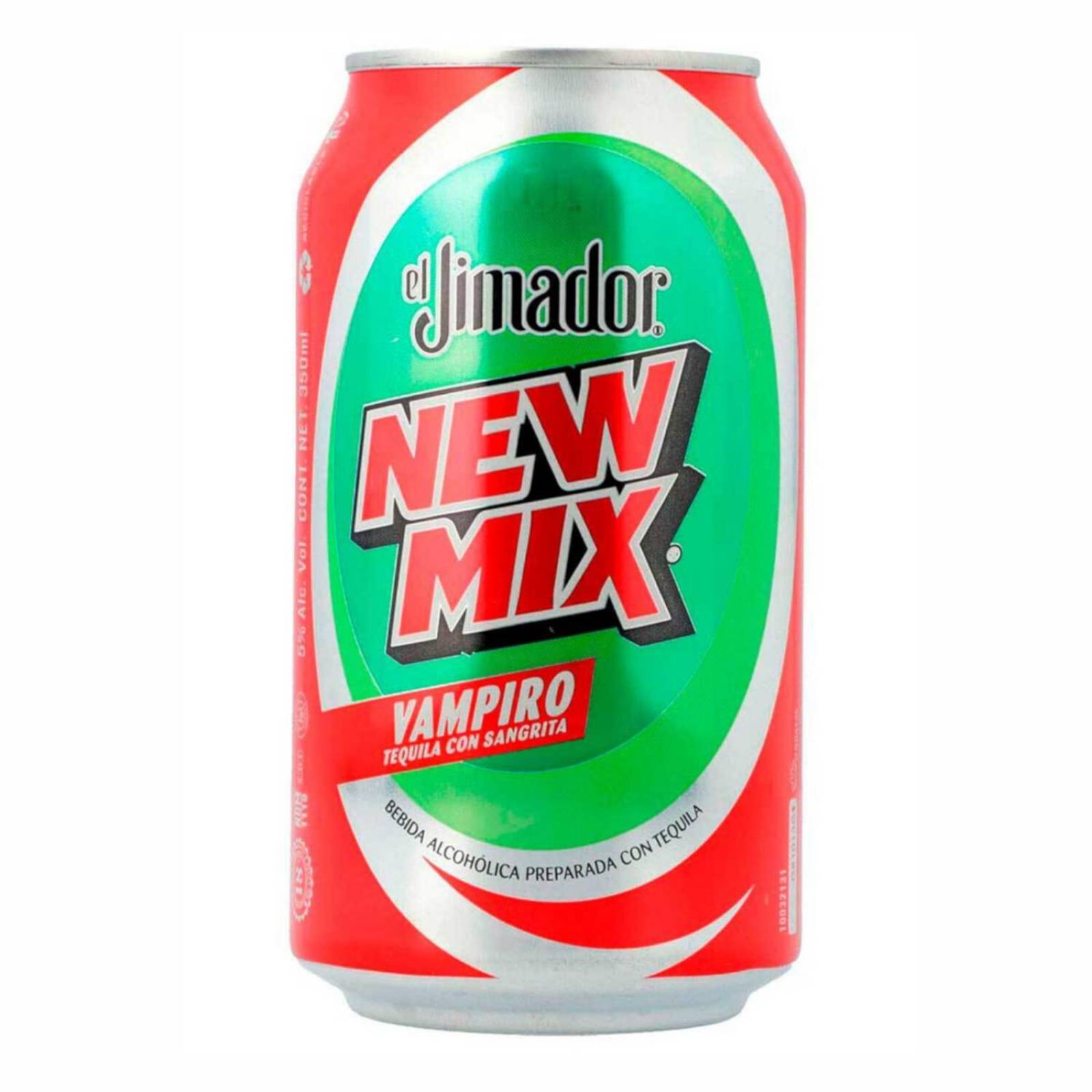 Pack de 24 Bebida Preparada New Mix Jimador Vampiro Lata 350 ml 