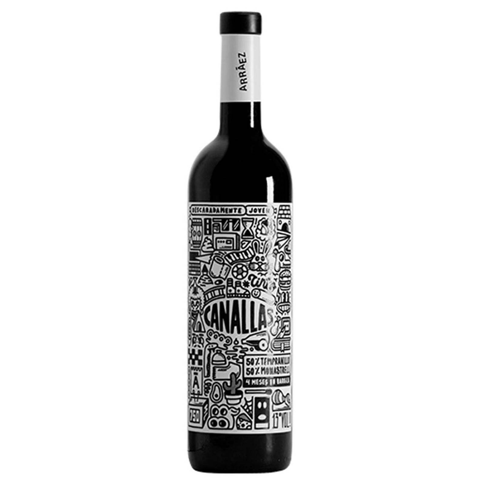 Vino Tinto Arráez Canallas 750 ml
