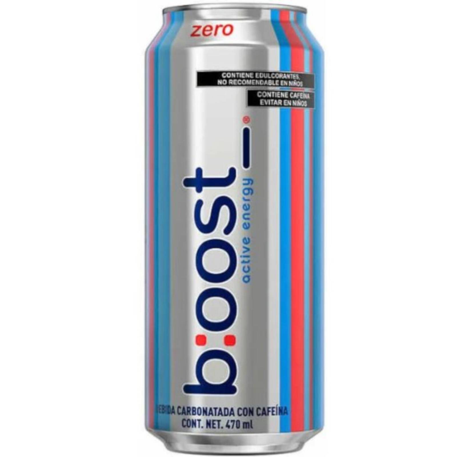 Pack de 12 Energizante Boost Active Energy Zero 470 ml 