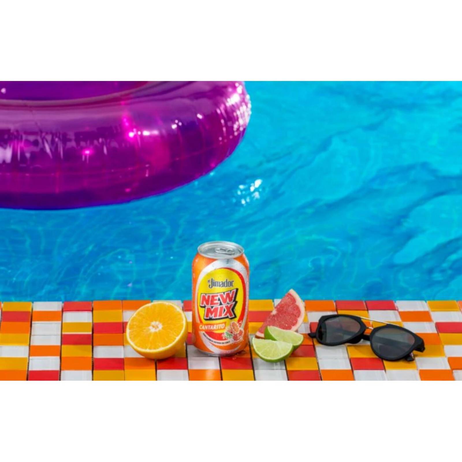 Pack de 24 Bebida Preparada New Mix Jimador Cantarito 350 ml 