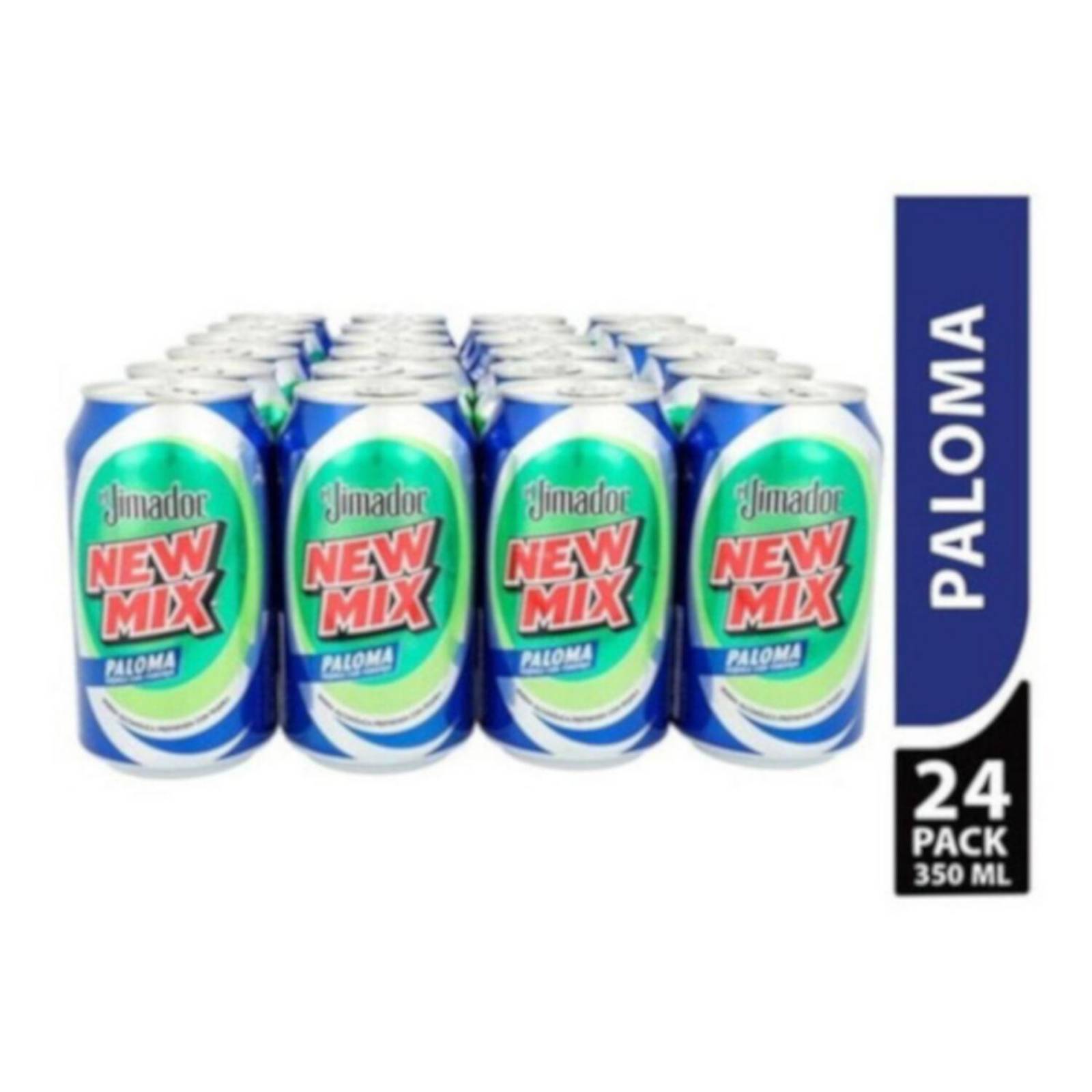 Pack de 24 Bebida Preparada New Mix Jimador Paloma Lata 350 ml
