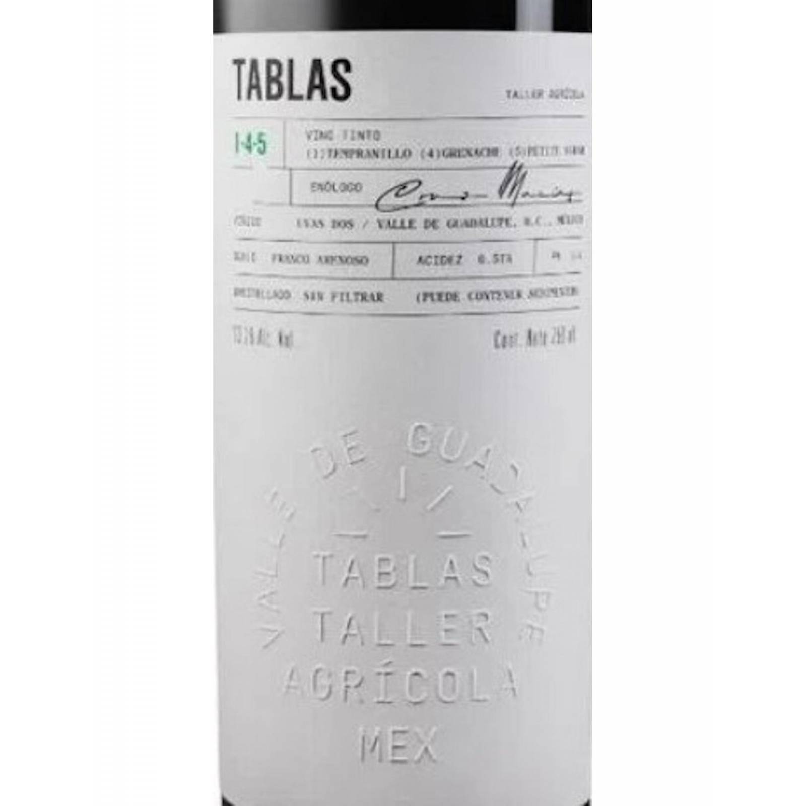 Vino Tinto Tablas Tempranillo 750 ml 