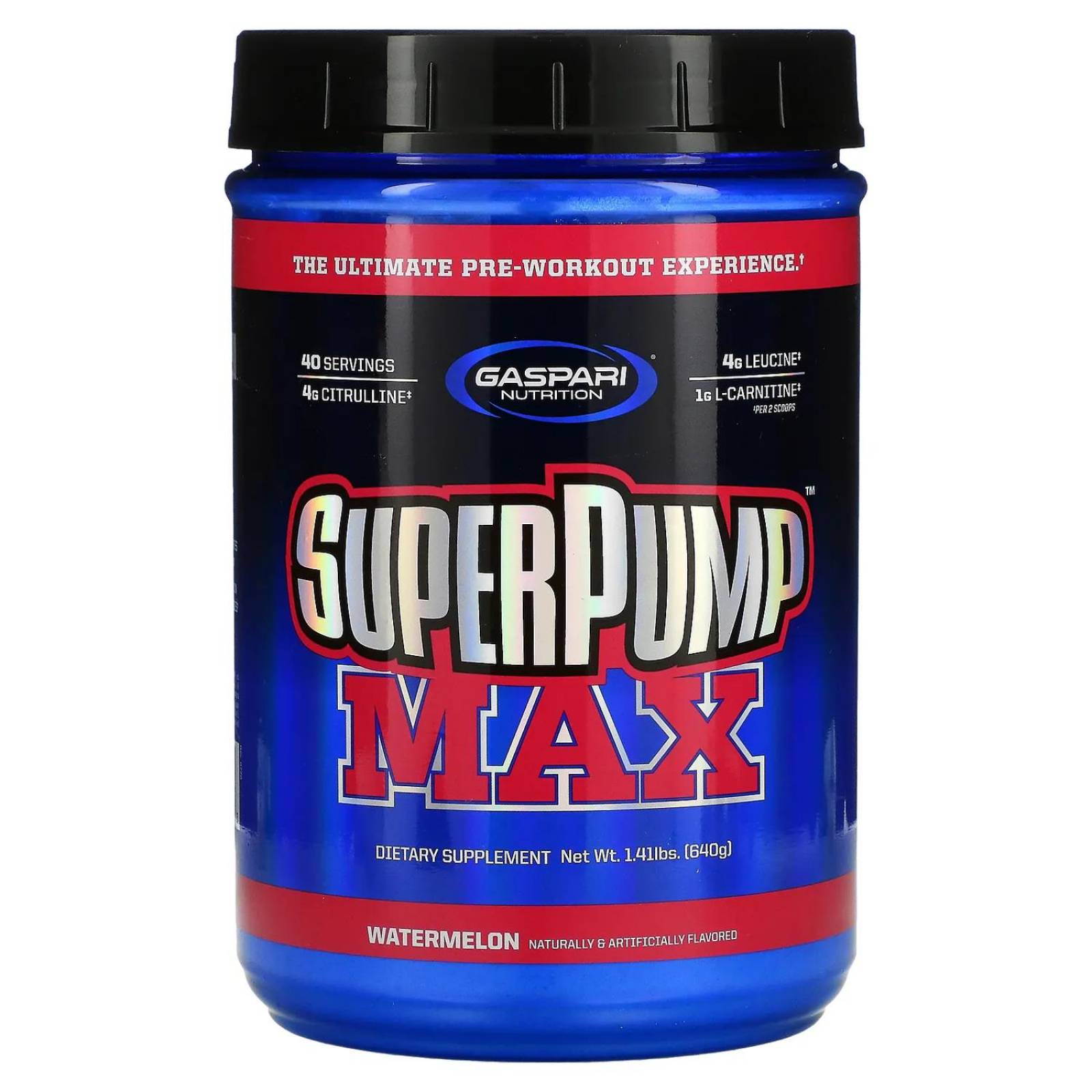 Oxido nitrico Gaspari Nutrition Super Pump Max 40 Servicios
