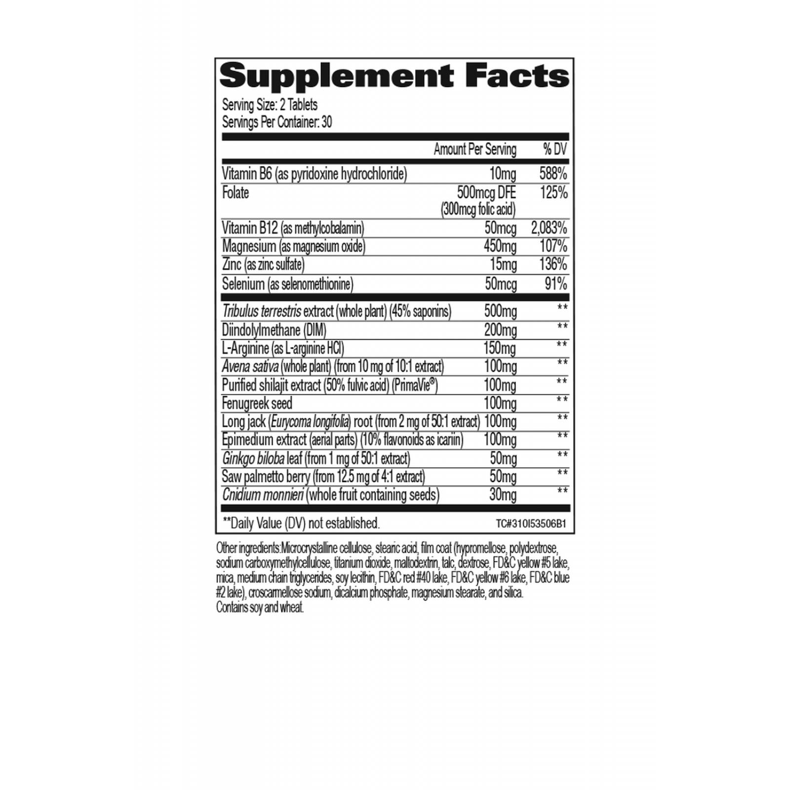 Precursor de testosterona Gat Testrol Gold Es 60 tabletas 