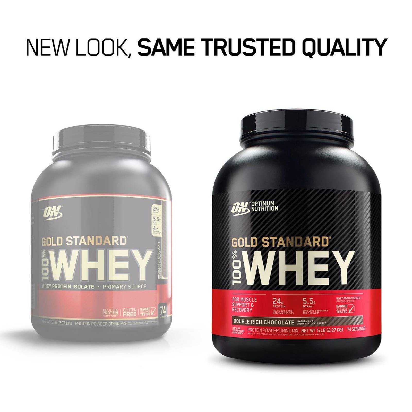 Proteína Optimum Nutrition Gold Standard 100% Whey 5 lbs 