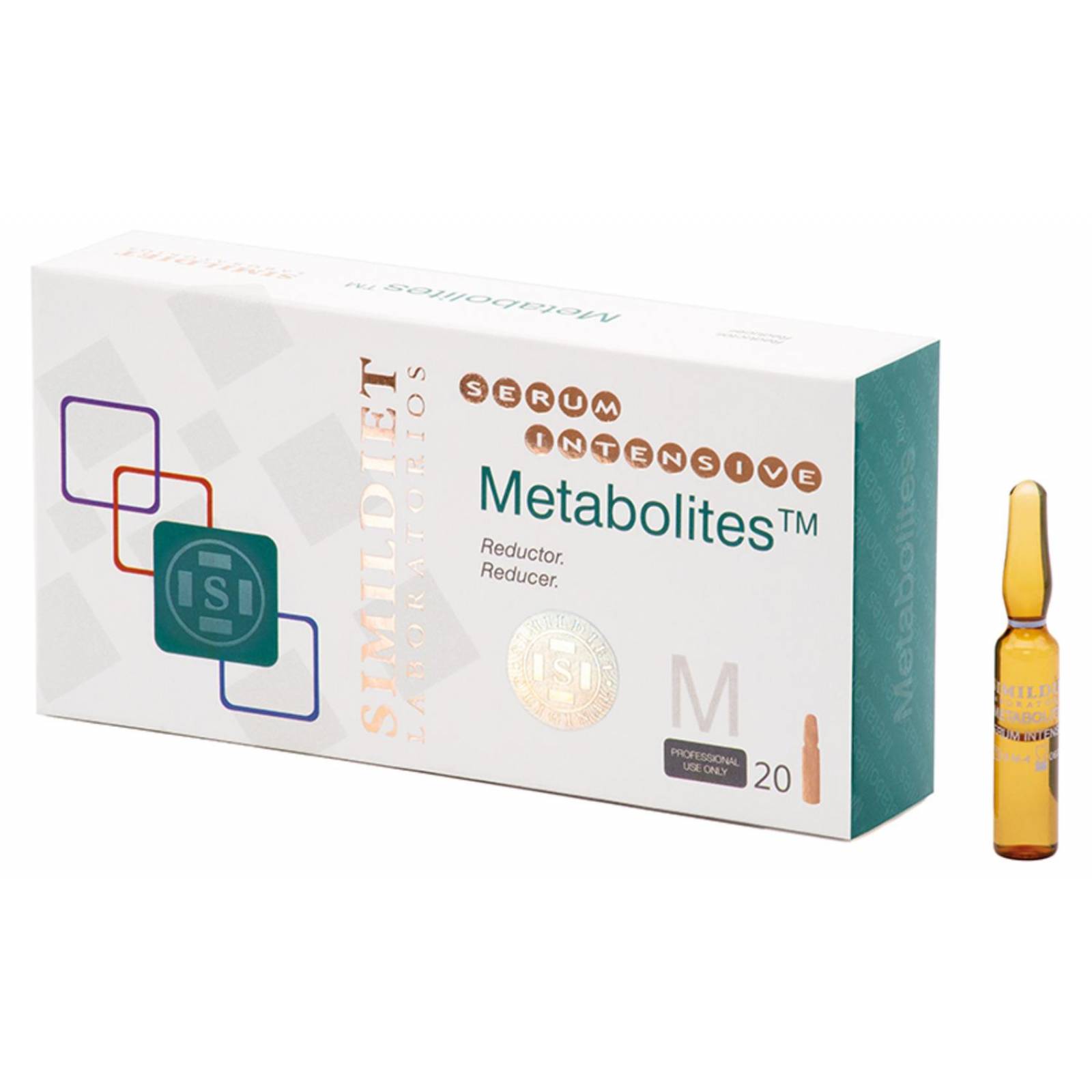 Mesoterapia Simildiet Laboratorios Metabolites peso y grasa 20 ampolletas de 2ml c/u