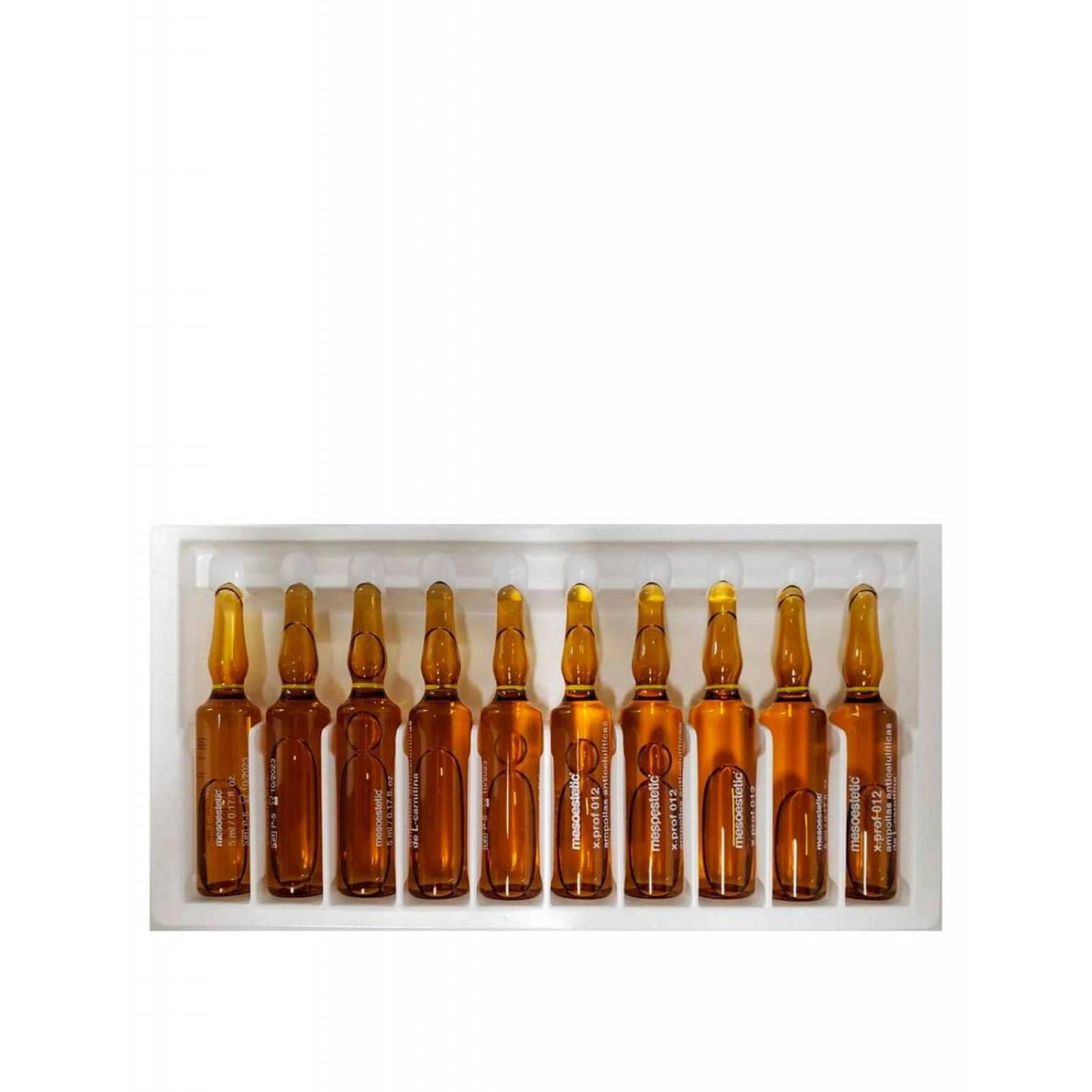 Mesoterapia Mesoestetic L-Carnitina 10 Ampolletas de 5ml C/U