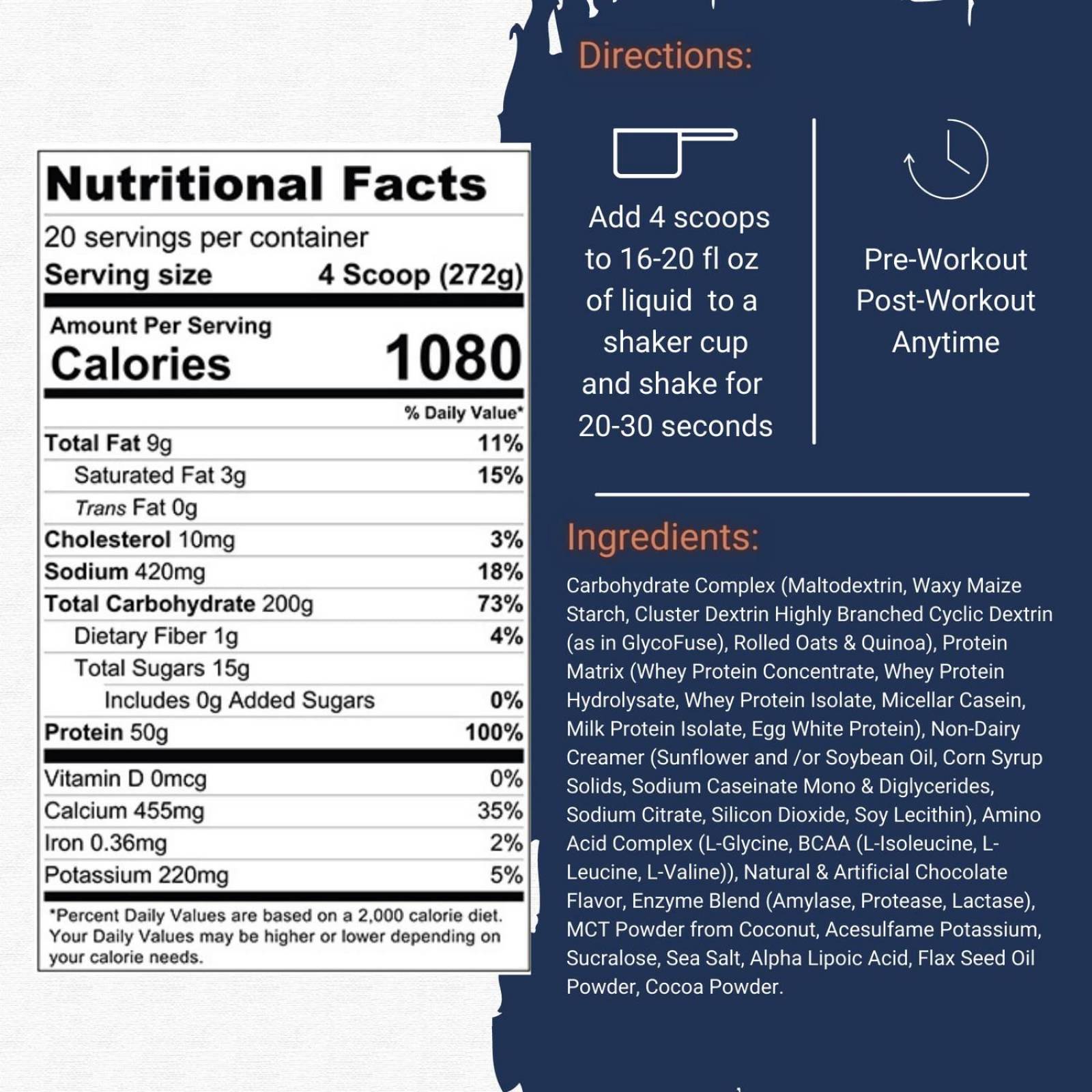 Ganador de peso Gaspari Nutrition Real Mass Advanced 12 lbs 