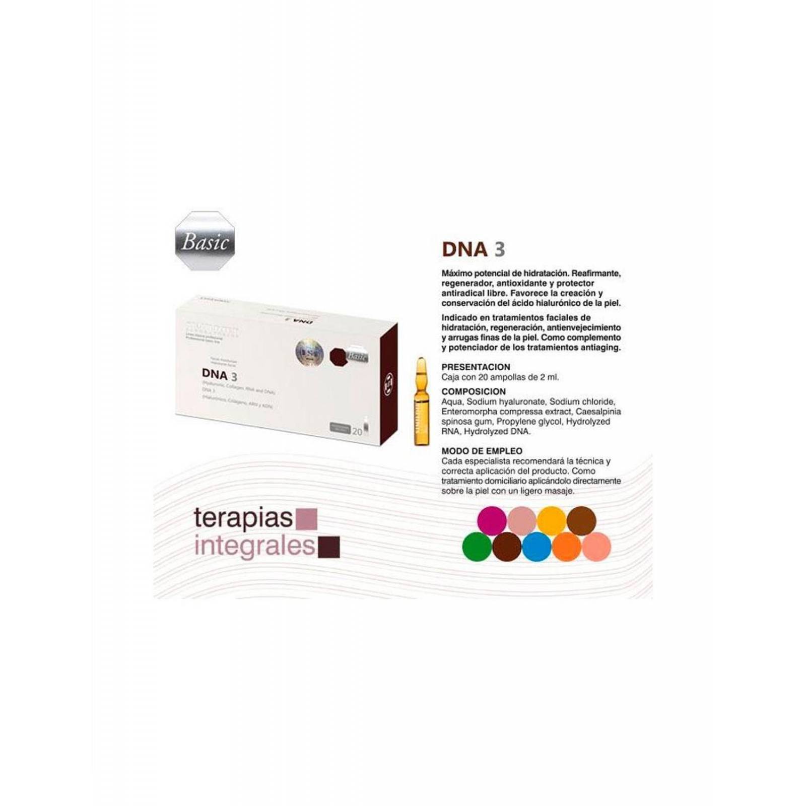 Pack de 2 Mesoterapia Simildiet Laboratorios Dna 3 