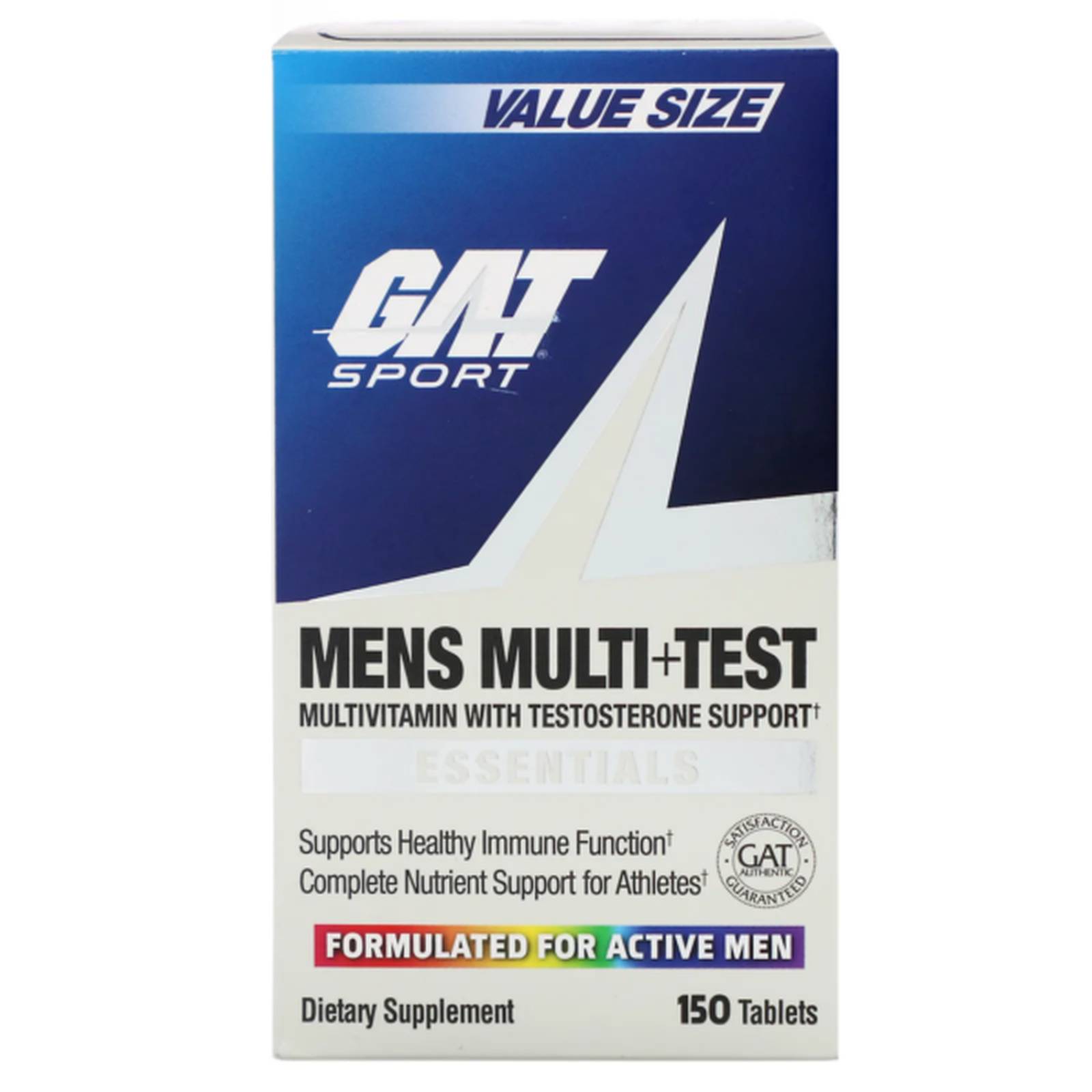 Multivitamínico Gat Mens multi+test 150 tabletas vitaminas para hombre 