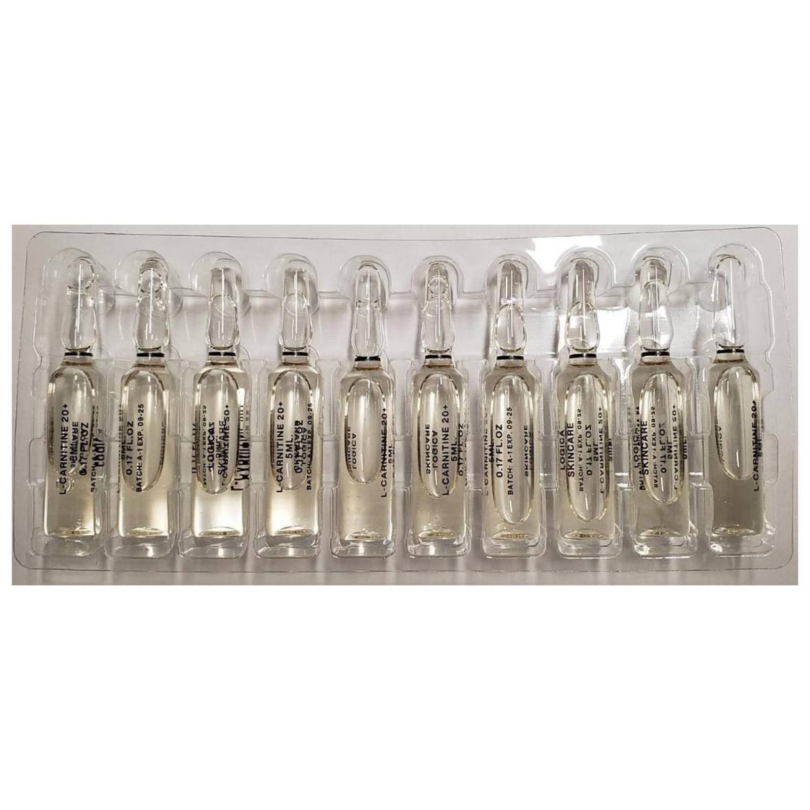 Mesoterapia Maralma L-Carnitina 20+ 10 ampolletas de 5 ml c/u 