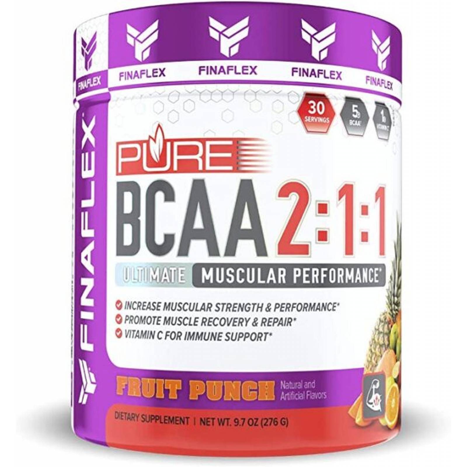 Aminoácidos Finaflex Pure Bcaa 2:1:1 30 Servicios 