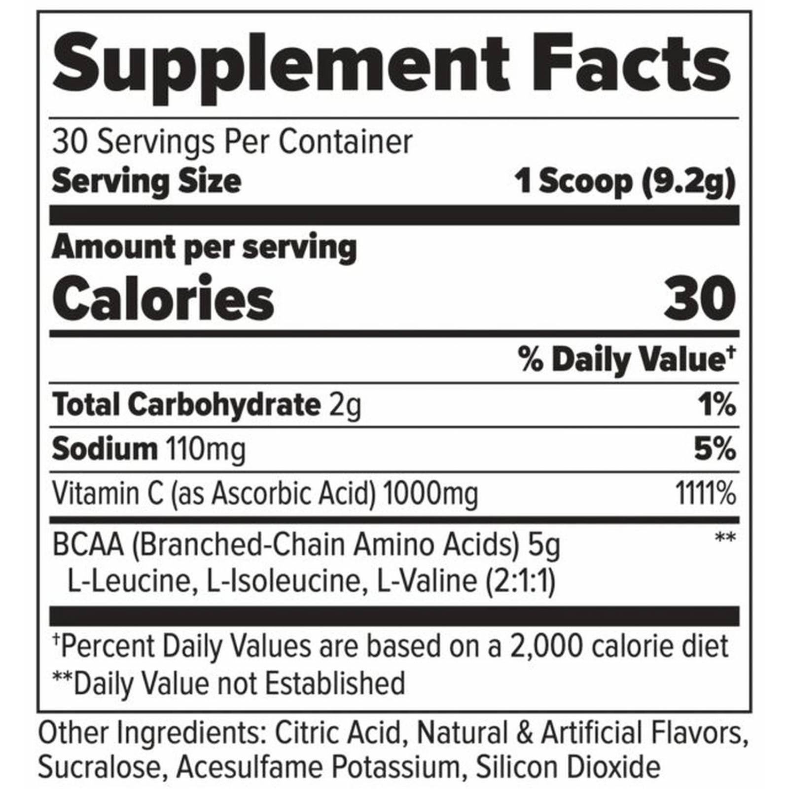 Aminoácidos Finaflex Pure Bcaa 2:1:1 30 Servicios 