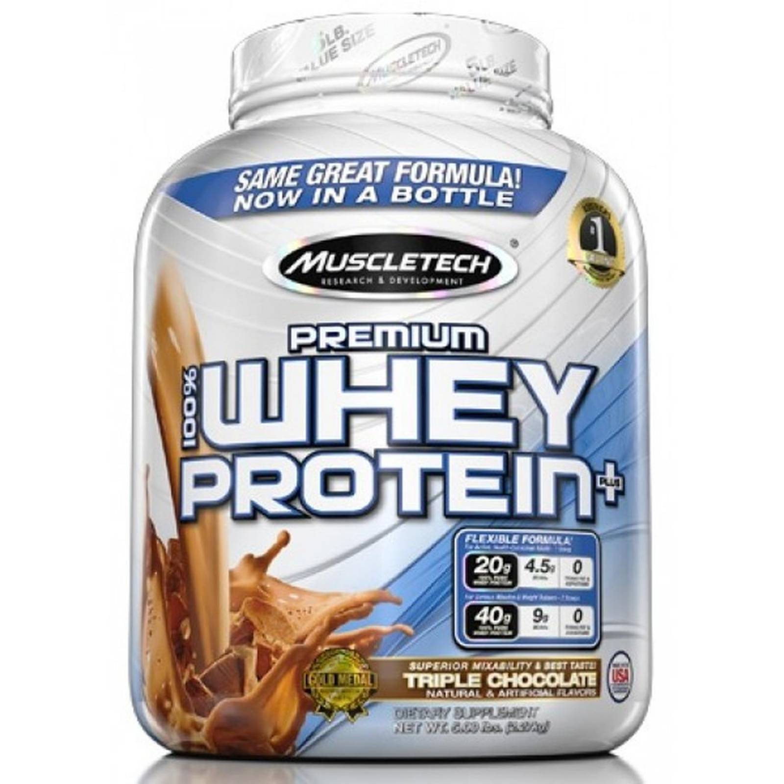 Proteína Muscletech Premium 100% Whey Protein plus 5 lb