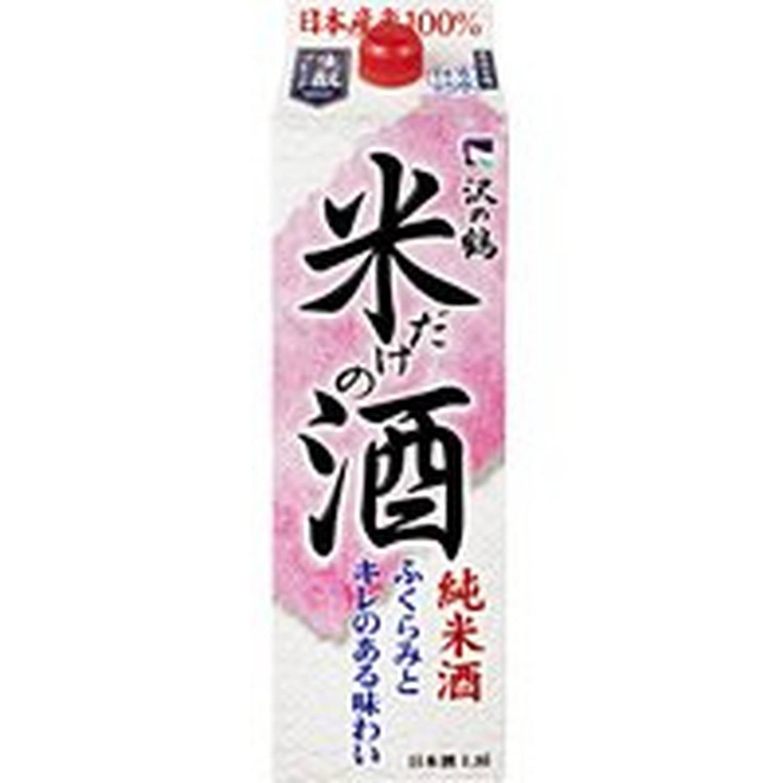 Vino de Arroz Sawanotsuru Sake Kome Dake 1.800 L 