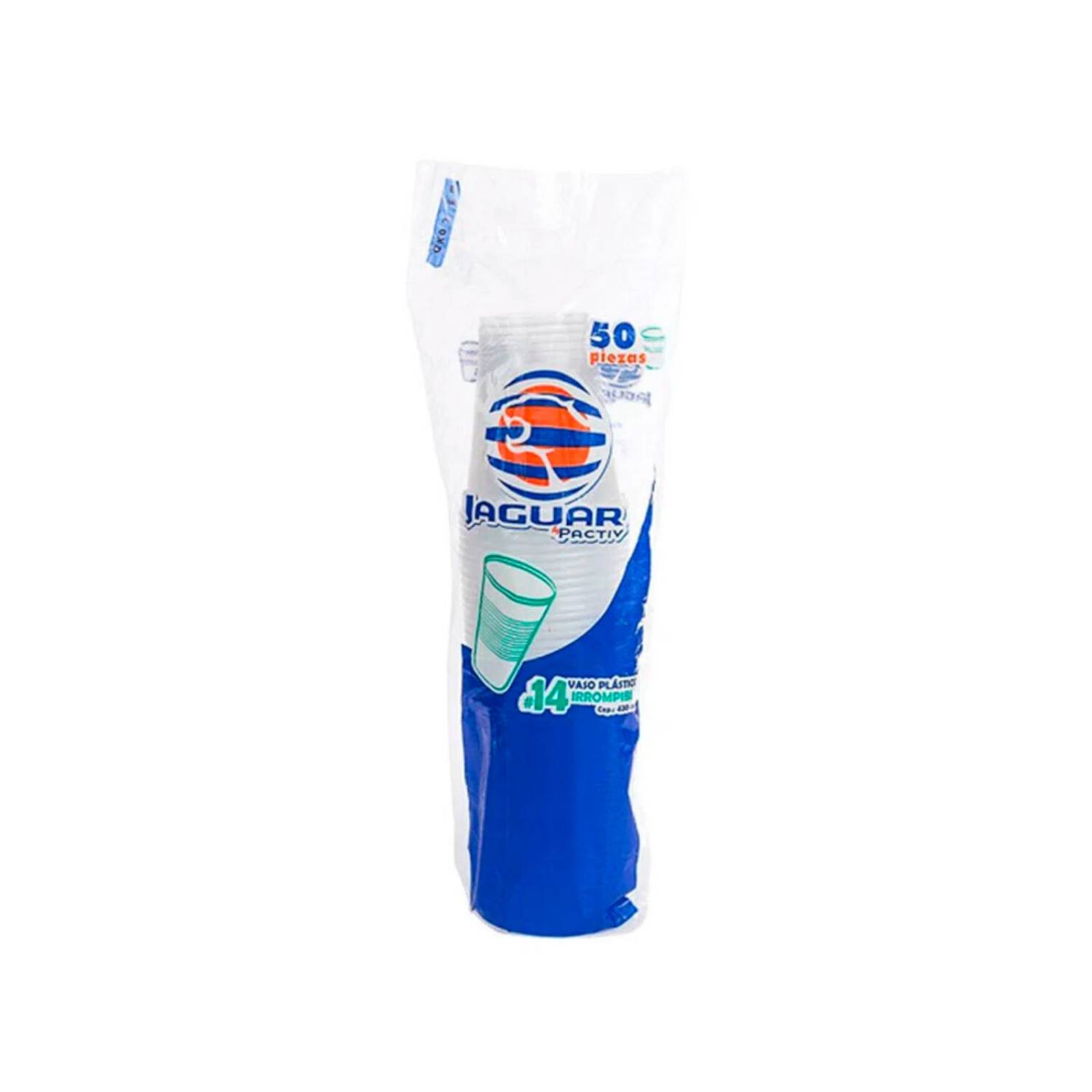 Pack de 20 Vaso Desechable Jaguar #14 de 50 piezas 