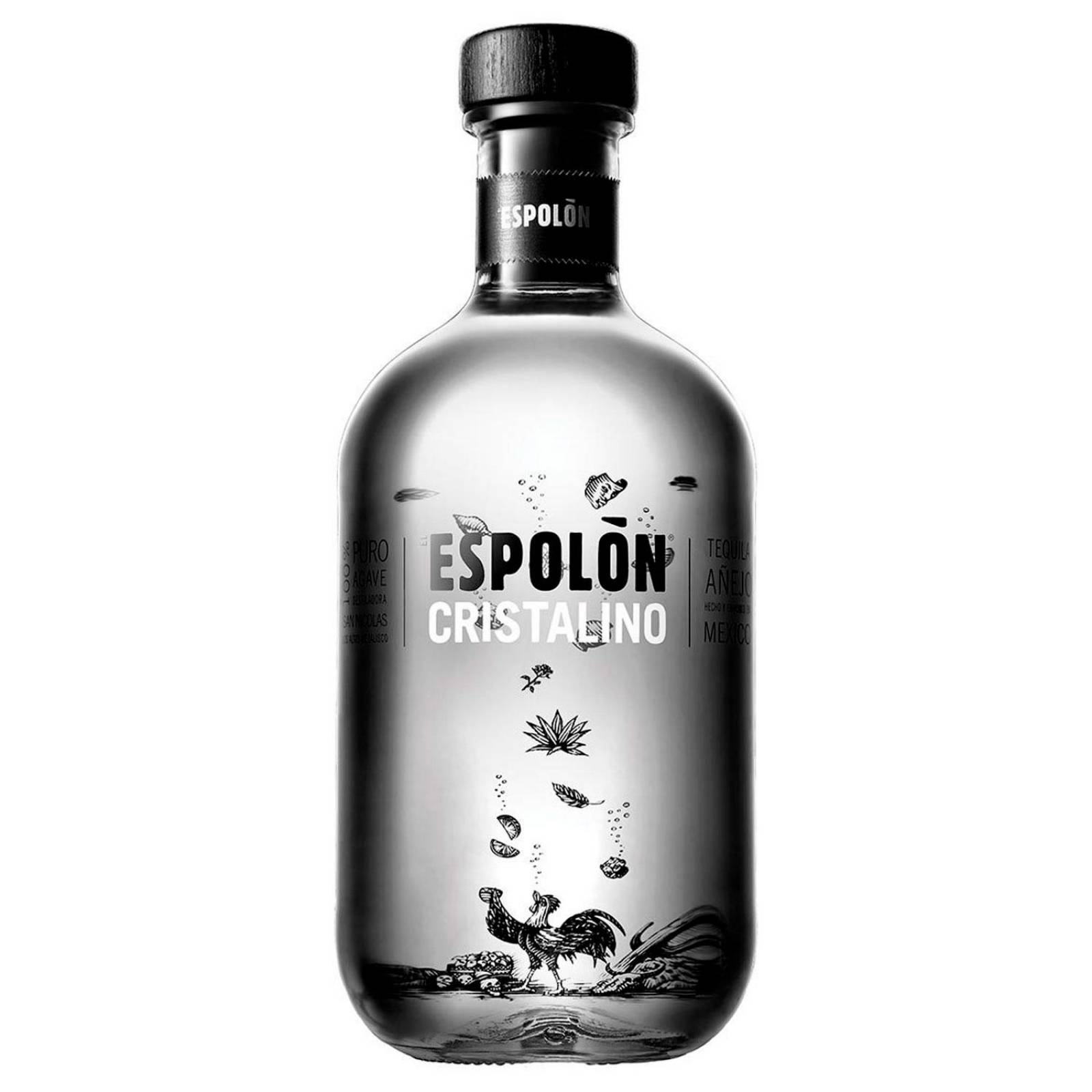 Tequila Espolon Cristalino Añejo 750 ml 