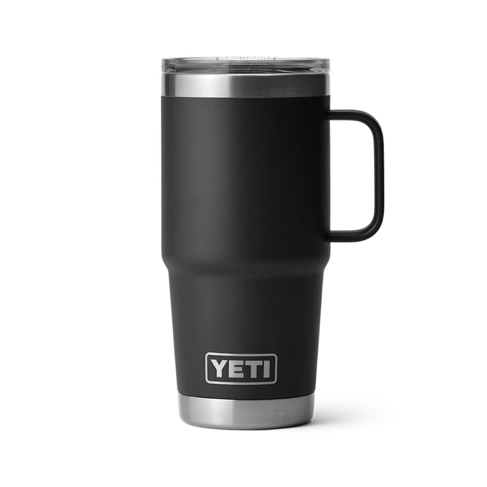 Yeti Rambler 20oz Travel Mug Black con Tapa Stronghold - Negro 