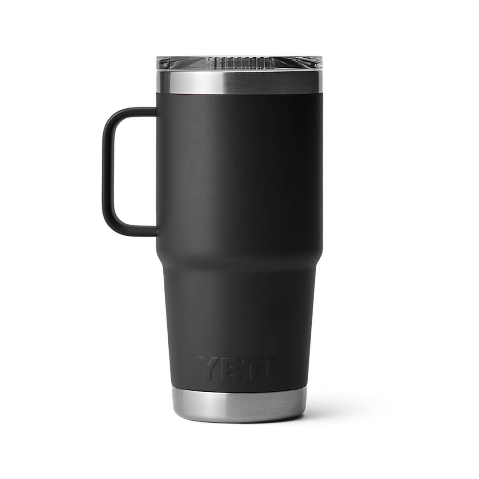 Yeti Rambler 20oz Travel Mug Black con Tapa Stronghold - Negro 