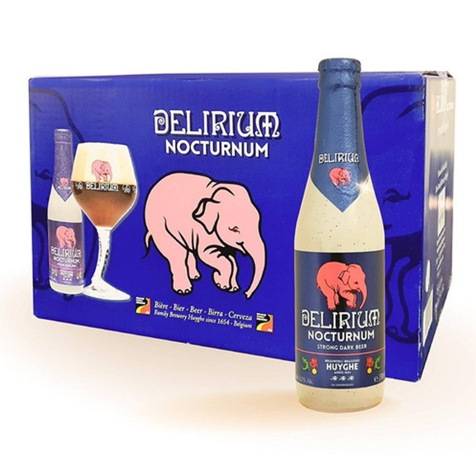 Pack de 24 Cerveza Delirium Nocturnum 330 ml 