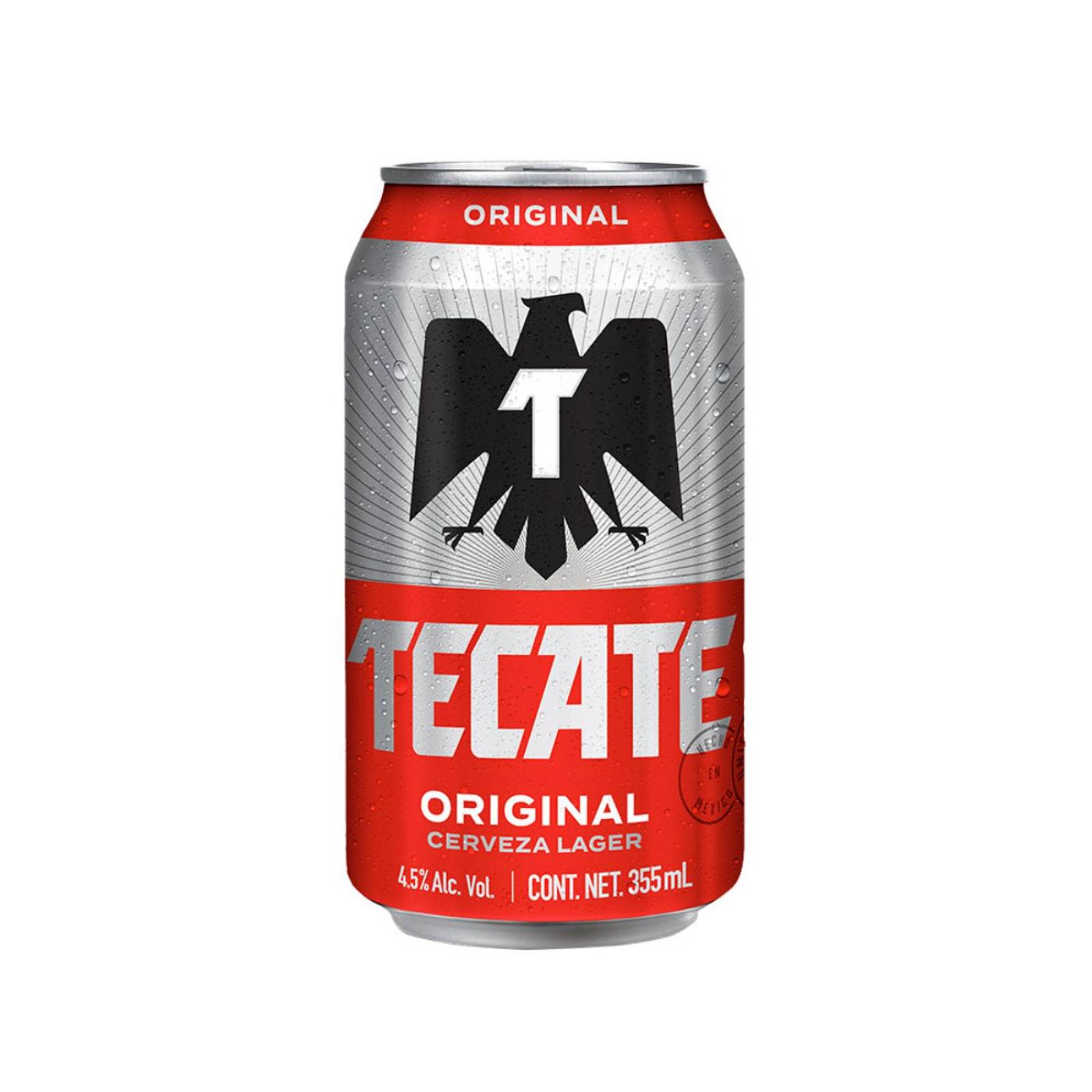 Pack de 24 Cerveza Tecate Lata 355 ml 