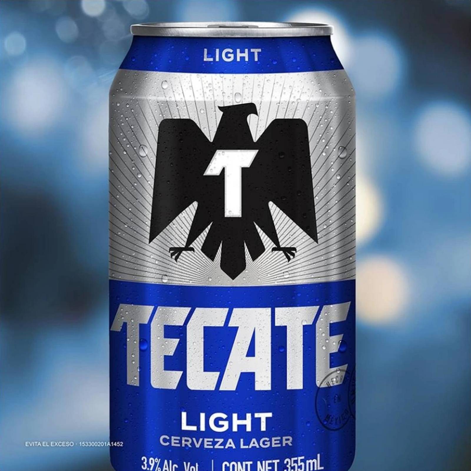 Pack de 24 Cerveza Tecate Light Lata 355 ml