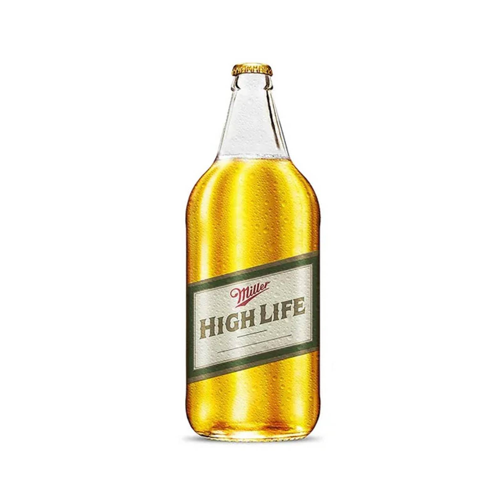 Pack de 12 Cerveza Miller High Life Botella 940 ml 