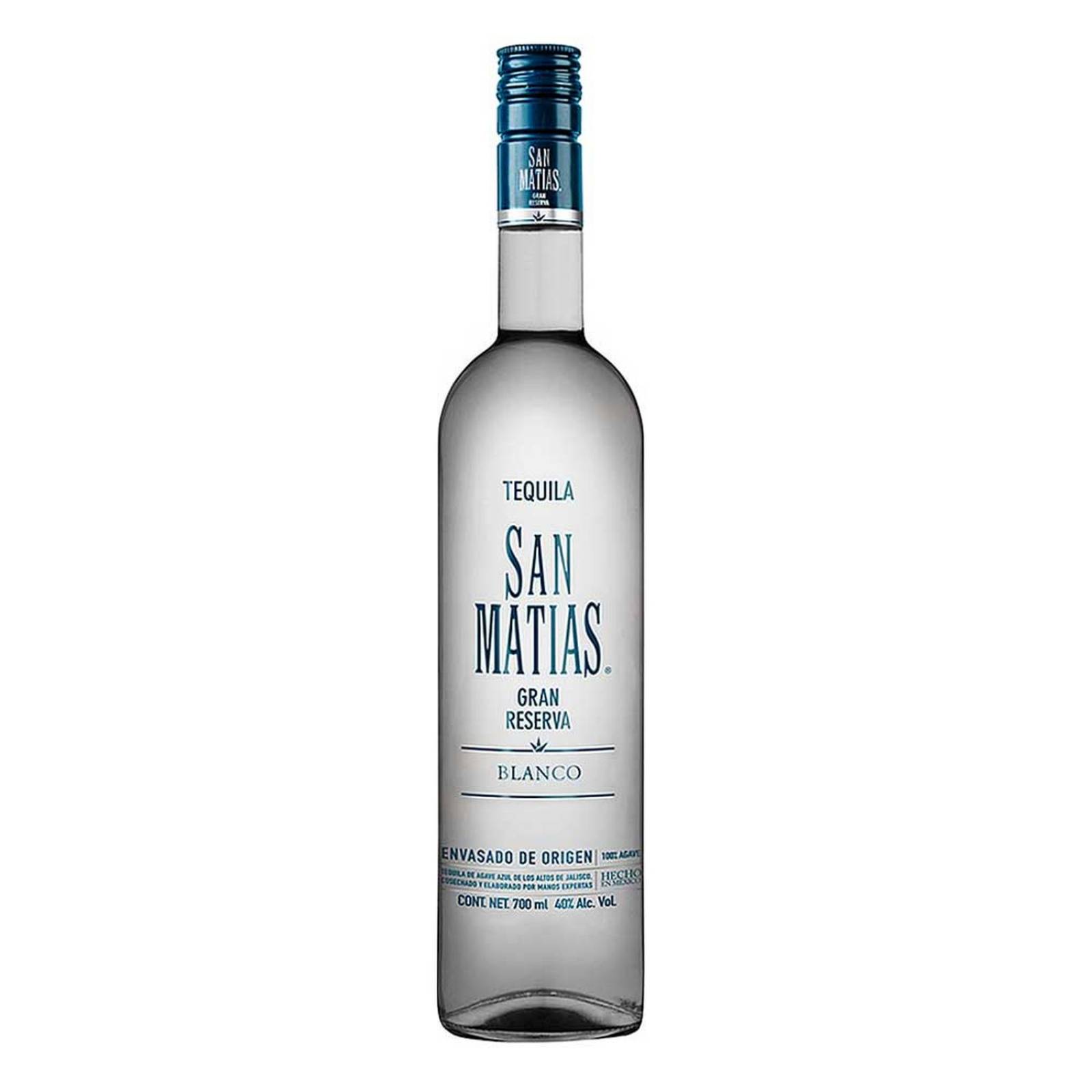 Tequila San Matias Blanco Gran Reserva 700 ml