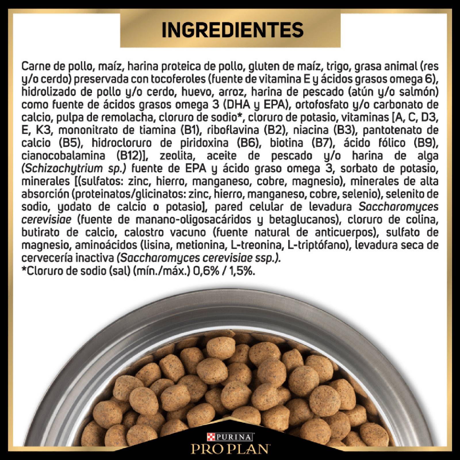 Croquetas para perro ProPlan Cachorro Razas Pequeñas de 3.5Kg 