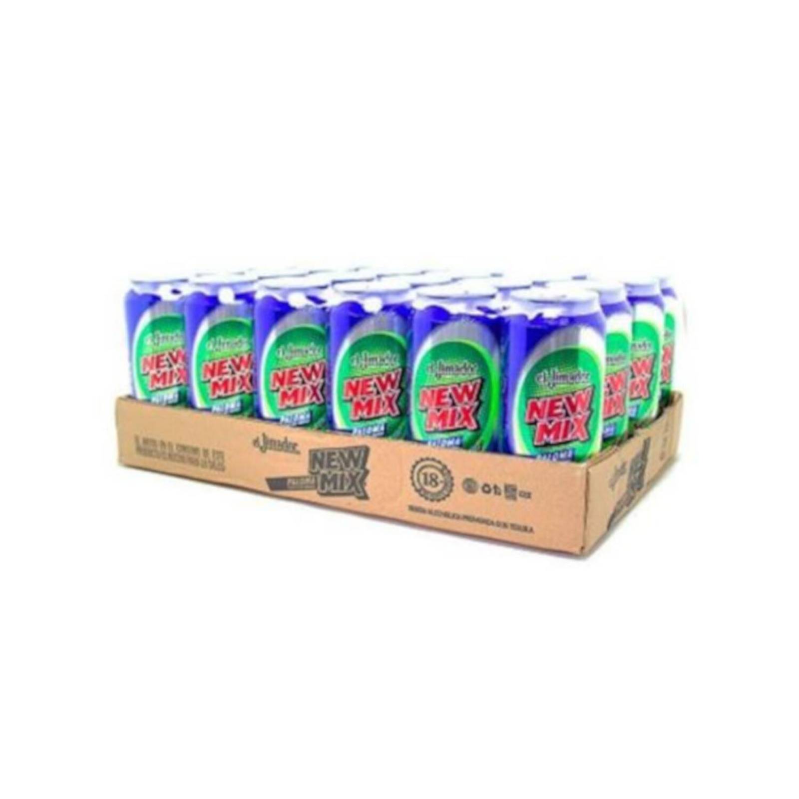 Pack de 24 Bebida Preparada New Mix Paloma Lata 473 ml 