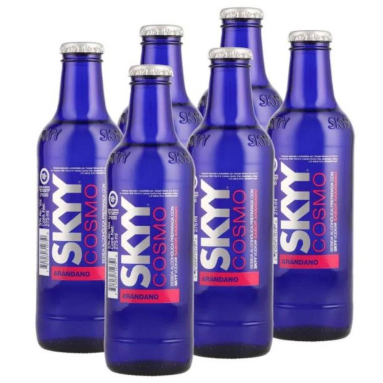 Pack de 24 Bebida Preparada Skyy Cosmo Arandano 275 ml 