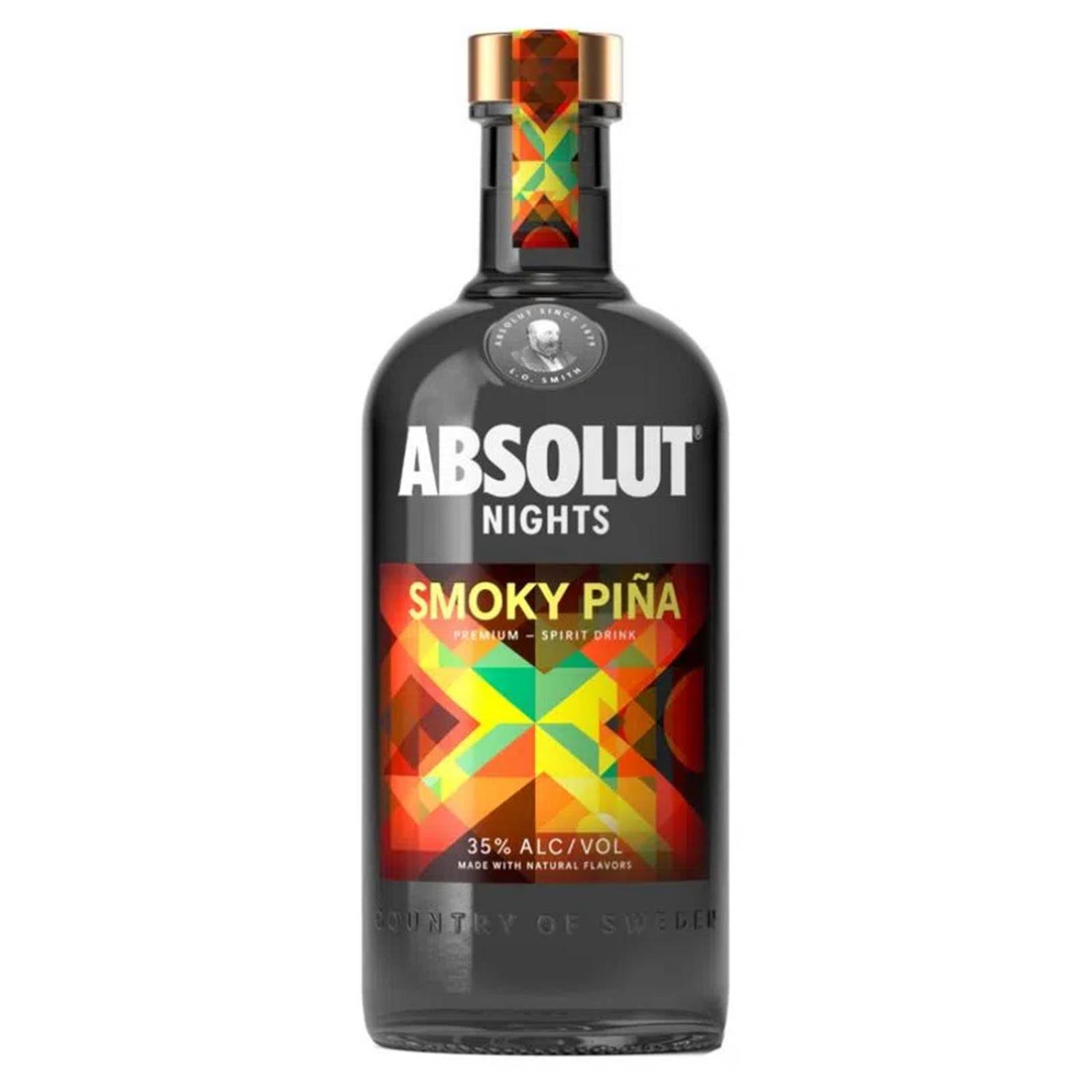 Vodka Absolut Nights Smoky Piña 700 ml 