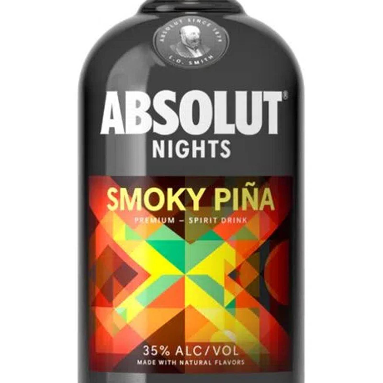 Vodka Absolut Nights Smoky Piña 700 ml 