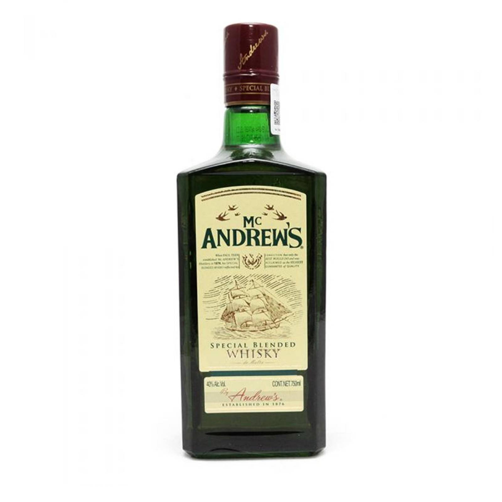 Whisky Mc Andrews 750 ml + 200 ml