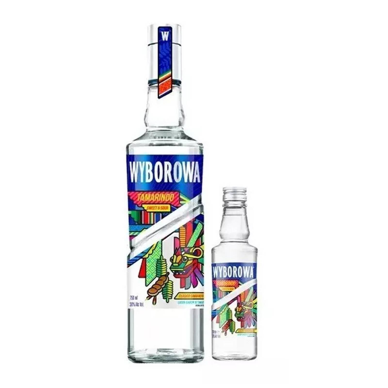 Vodka Wyborowa Tamarindo 750 ml + 200 ml