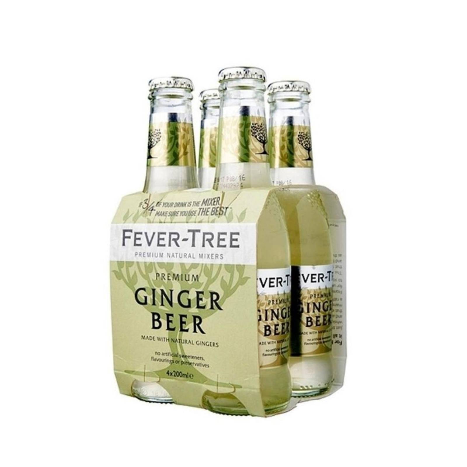 Pack de 24 Ginger Beer Fever-Tree 200 ml 